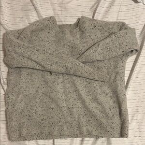 Cozy Gray Knit Sweater
